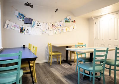 art room at blue horse after school